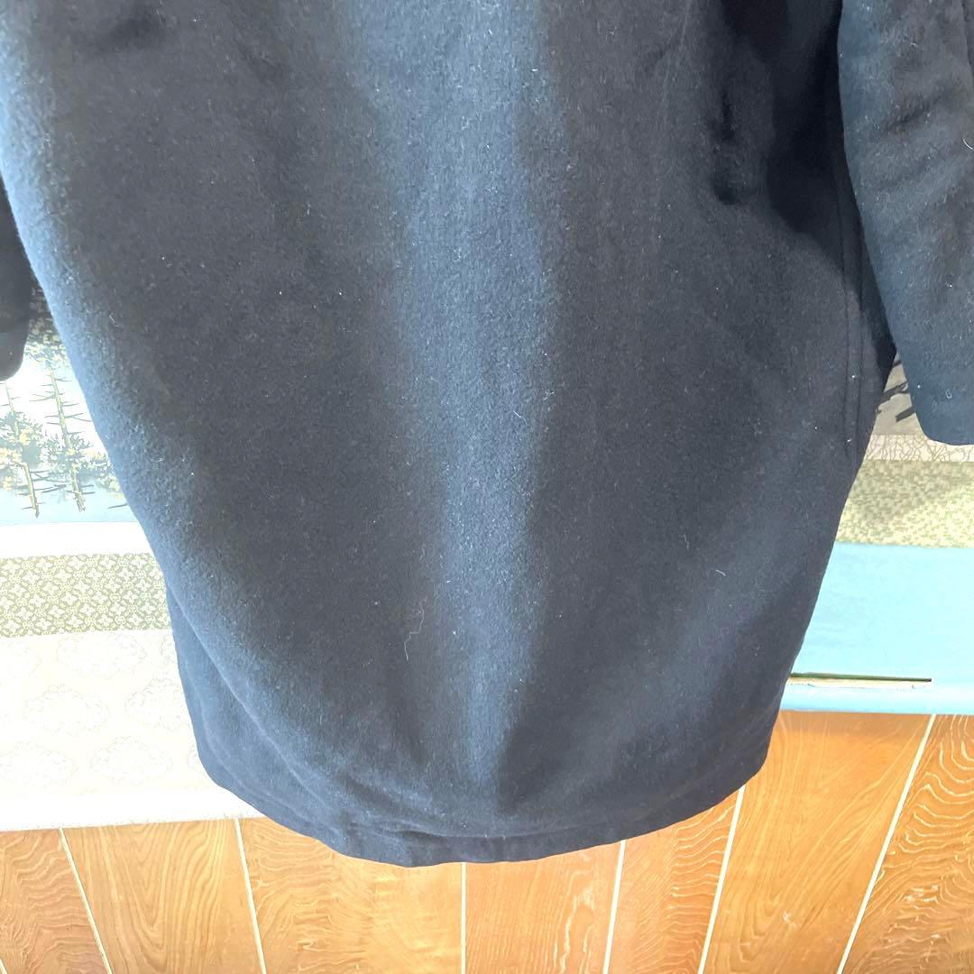 BURBERRY LONDON ダッフルコートBLACK ノバチェック柄