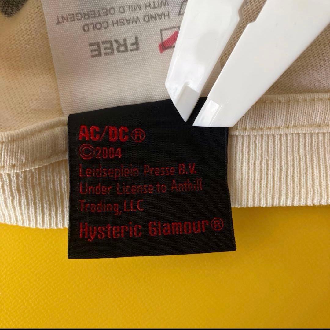 ヒステリックグラマー　HYSTERIC GLAMOUR ACDC Tシャツ