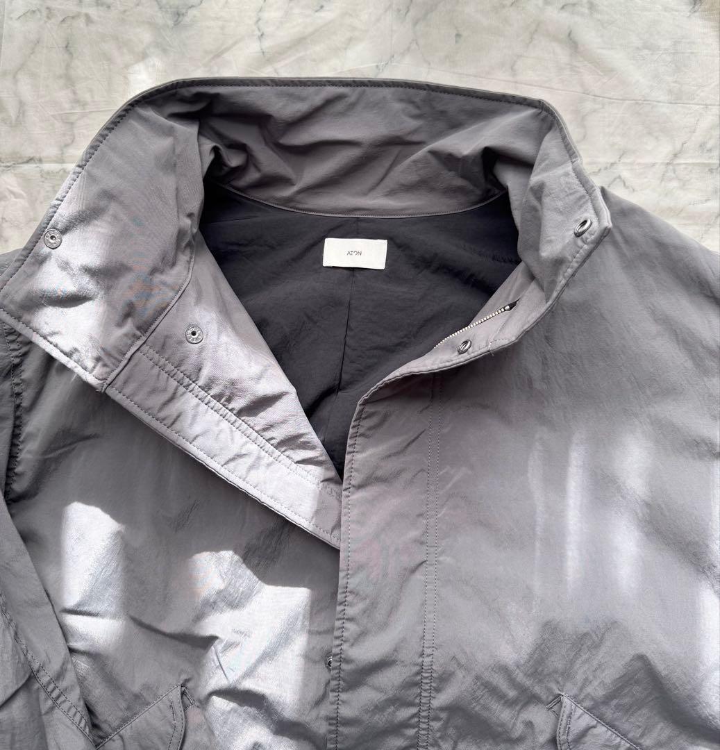 【新品】ATON リサイクルウールパテッドショートモッズ