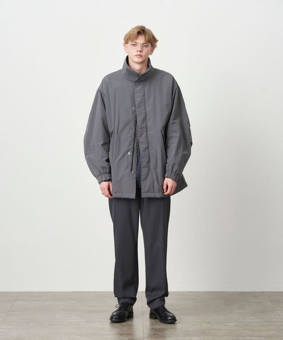 【新品】ATON リサイクルウールパテッドショートモッズ