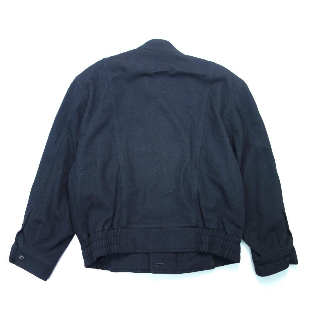 春*様 9806 90s バレンシアガ ウール ライダースジャケット メンズ M