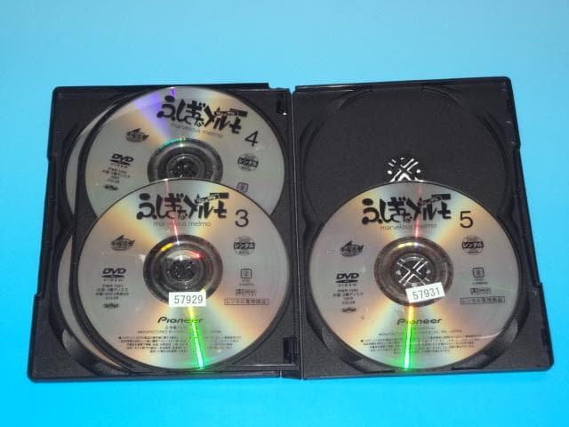 DVD ふしぎなメルモ リニューアル 5巻 全巻 レンタル ケース付き