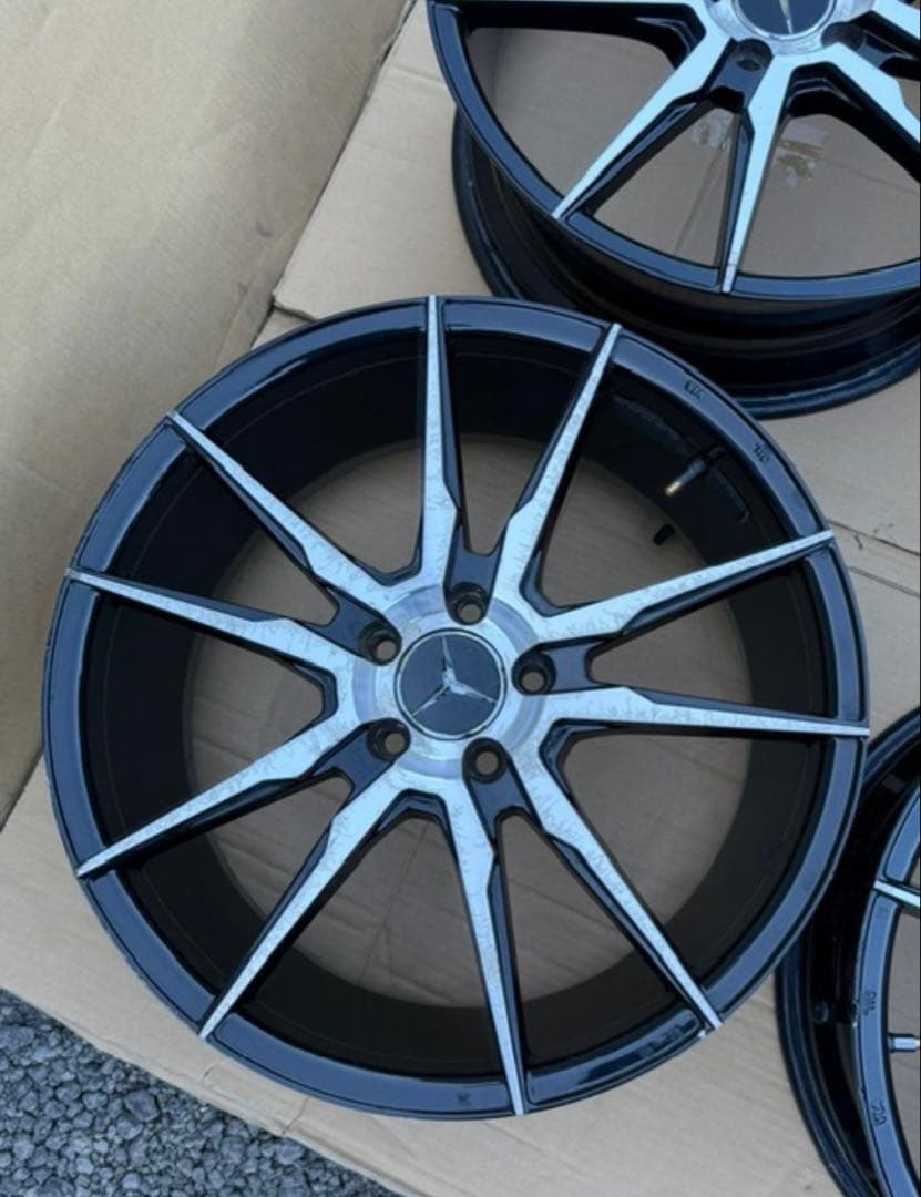 社外品中古ホイール４本セット8.5J×19 ET40 PCD112 19インチ