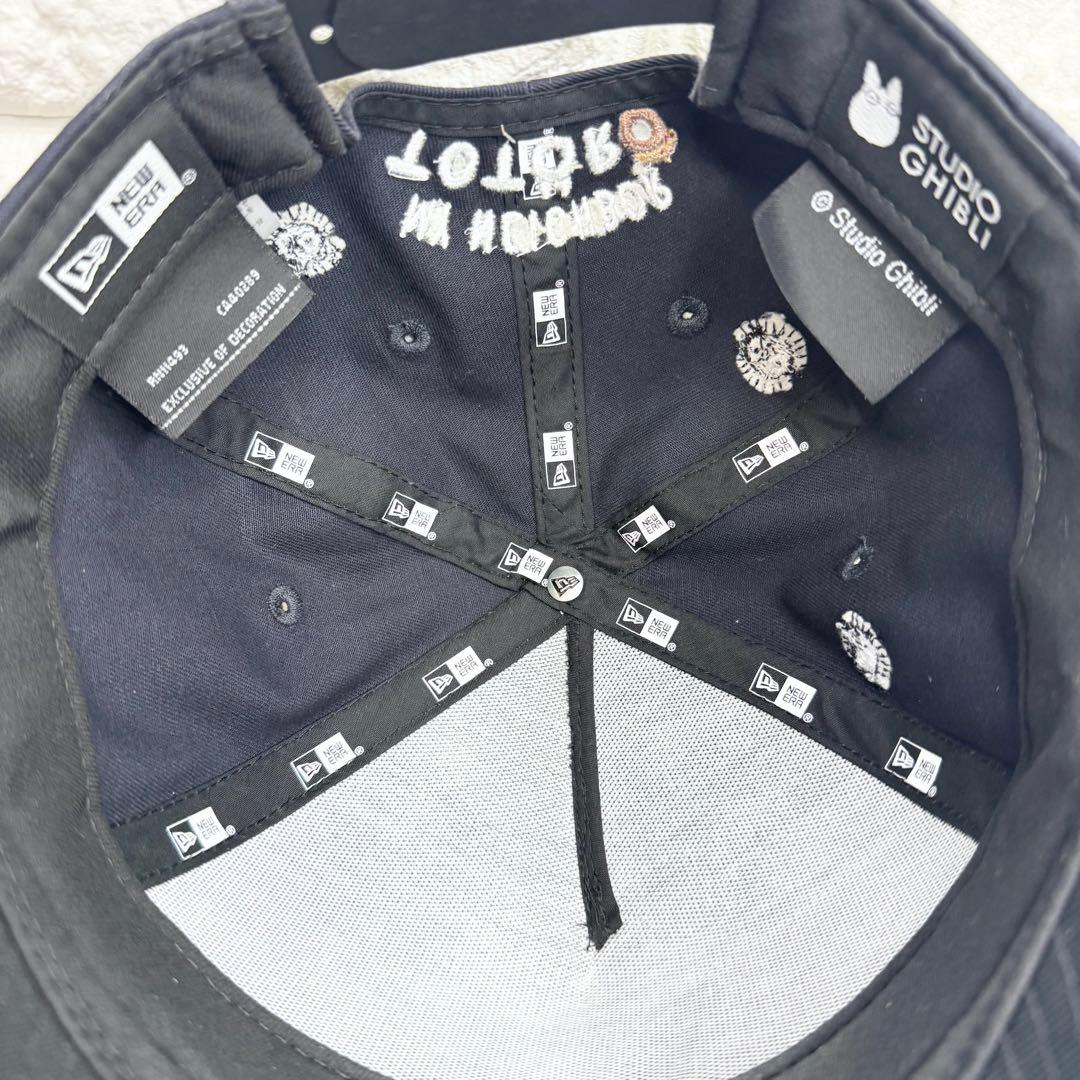 【希少種】NEWERA × ジブリ トトロ コラボ キャップ ネイビー 帽子