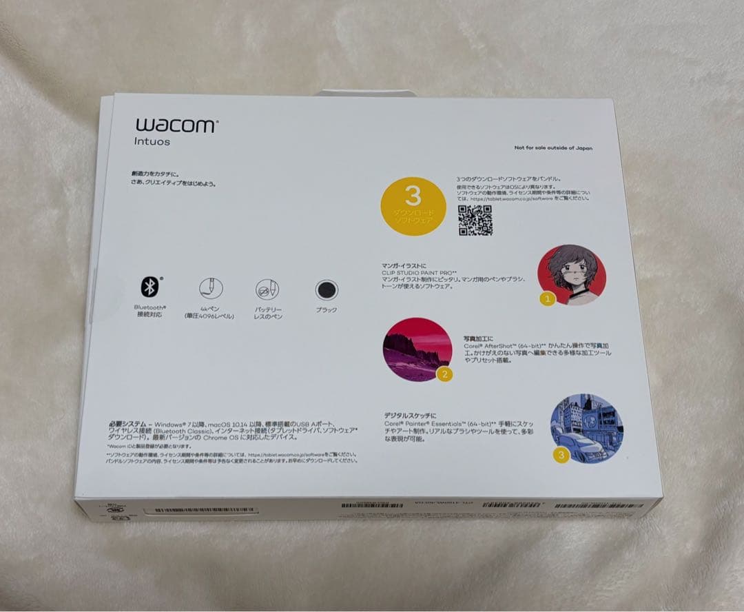 Intuos Smallワイヤレスブラック CTL-4100WL/KO