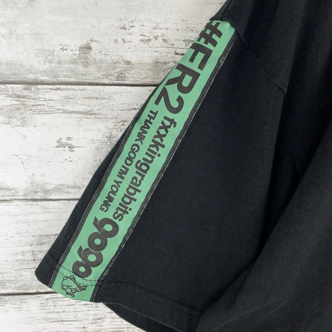 【希少XLサイズ】FR2×9090コラボ☆サイドライン テープ 即完売 Tシャツ