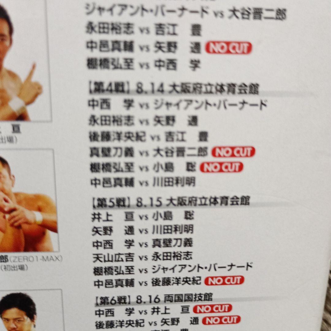 G1 CLIMAX 2008 DVD-BOX〈2枚組〉川田利明2度目の出場