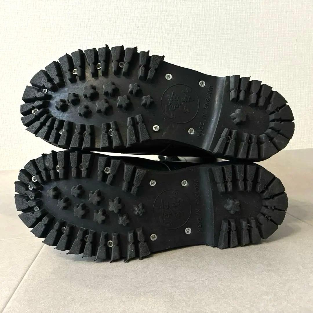 美品 ゲッタグリップ♡14ホール レースアップブーツ イングランド製 ブラック