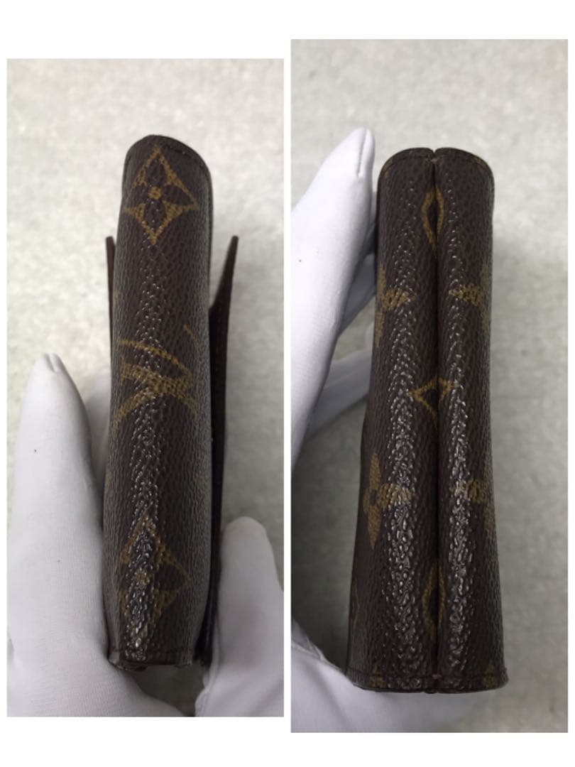 ルイヴィトン モノグラム 三つ折り財布 コンパクト型
