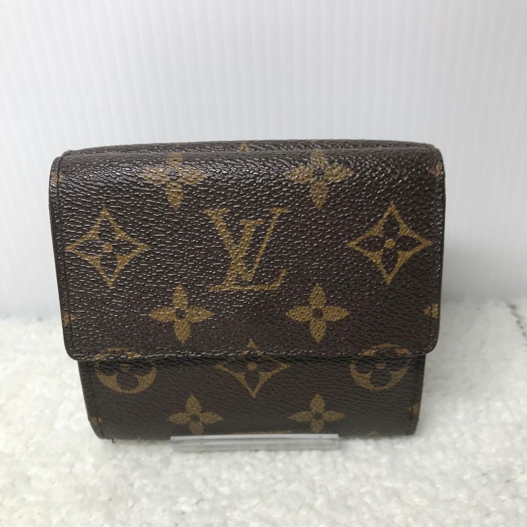 ルイヴィトン モノグラム 三つ折り財布 コンパクト型
