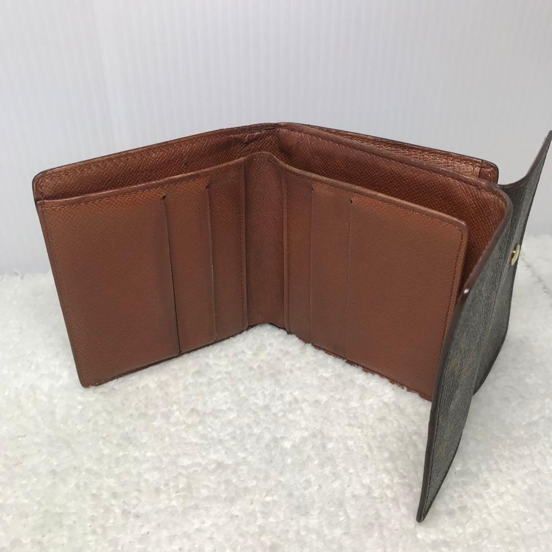ルイヴィトン モノグラム 三つ折り財布 コンパクト型