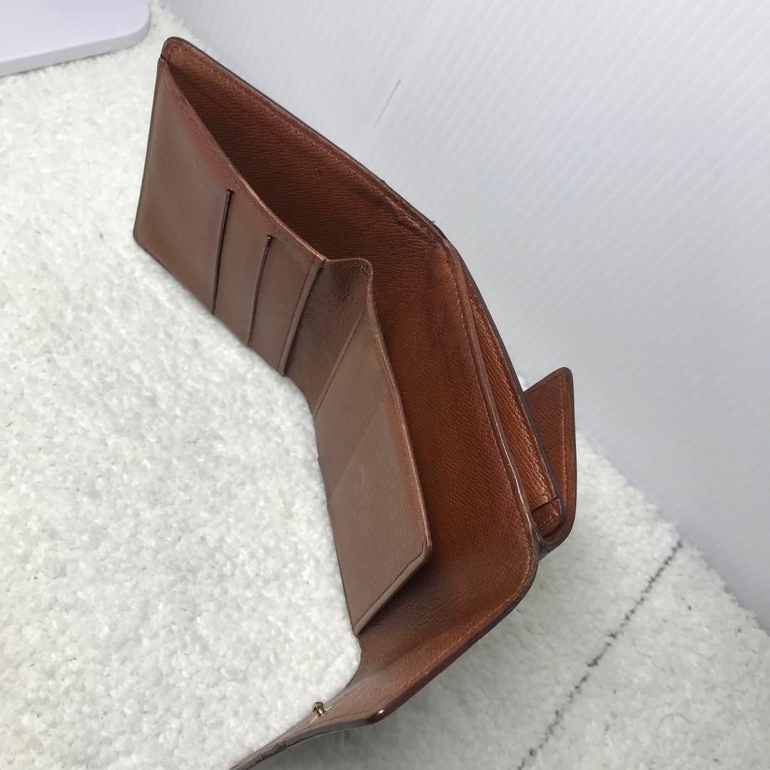 ルイヴィトン モノグラム 三つ折り財布 コンパクト型