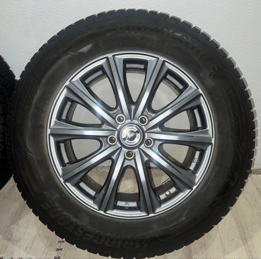 配送無料　【ほぼ新品】BRIDGESTONE スタッドレスタイヤ　21年製