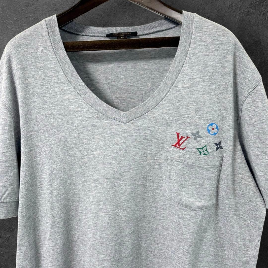 ルイヴィトン Louis Vuitton モノグラム Tシャツ マルチカラー