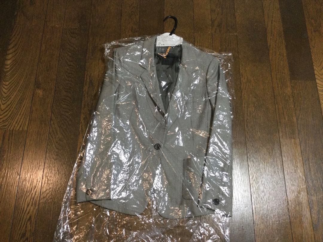 DAMA 「NIKKE」カシミヤグレンチェックシリーズジャケット黒白