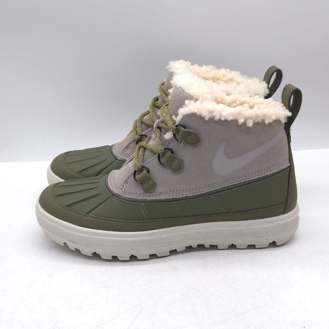 NIKE ナイキ ウッドサイド チャッカ 2 ブーツ 24.5cm カーキ