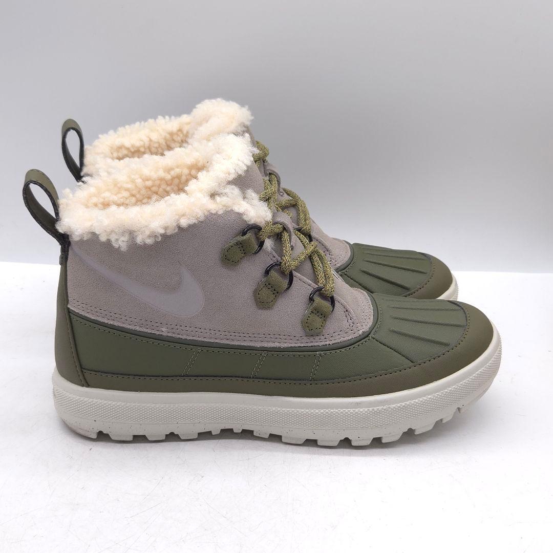 NIKE ナイキ ウッドサイド チャッカ 2 ブーツ 24.5cm カーキ