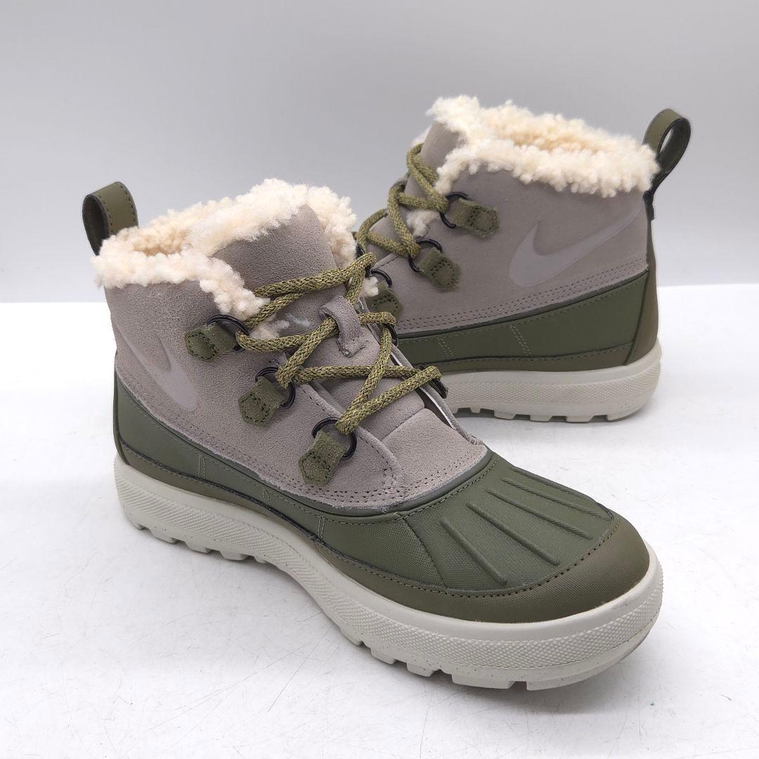NIKE ナイキ ウッドサイド チャッカ 2 ブーツ 24.5cm カーキ