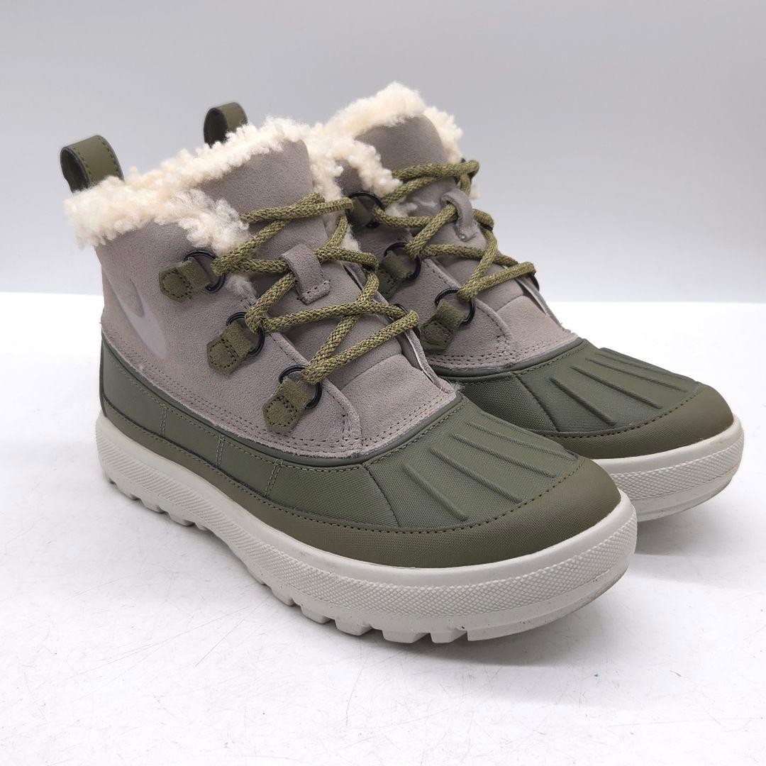 NIKE ナイキ ウッドサイド チャッカ 2 ブーツ 24.5cm カーキ