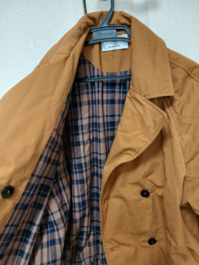 unnumber　ライトパディングテーラー　ショート