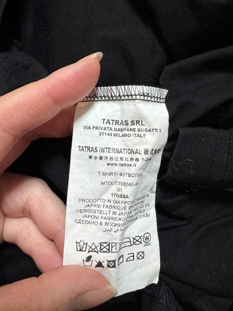 タトラス　TATRAS Tシャツ　Mサイズ