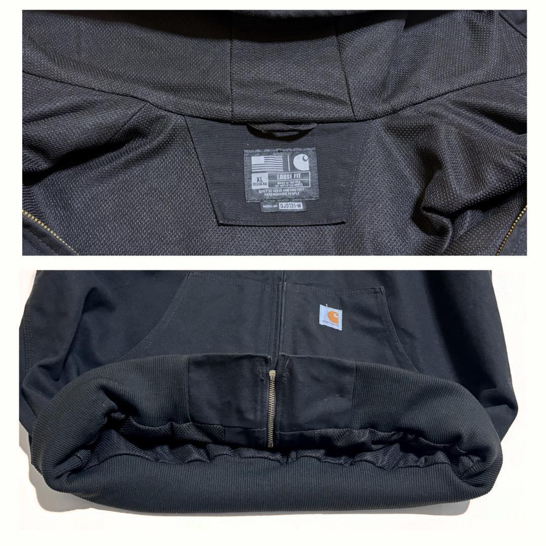 古着 Carhartt アクティブジャケット USA製 J131 サイズXL