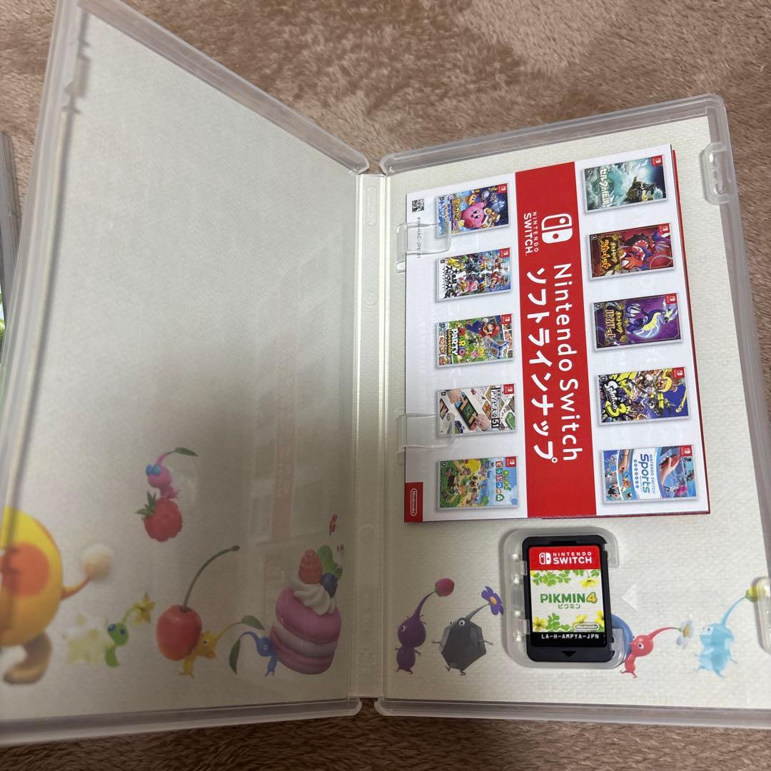 【美品・新品未使用あり】Pikmin 1+2, 3, 4 セット