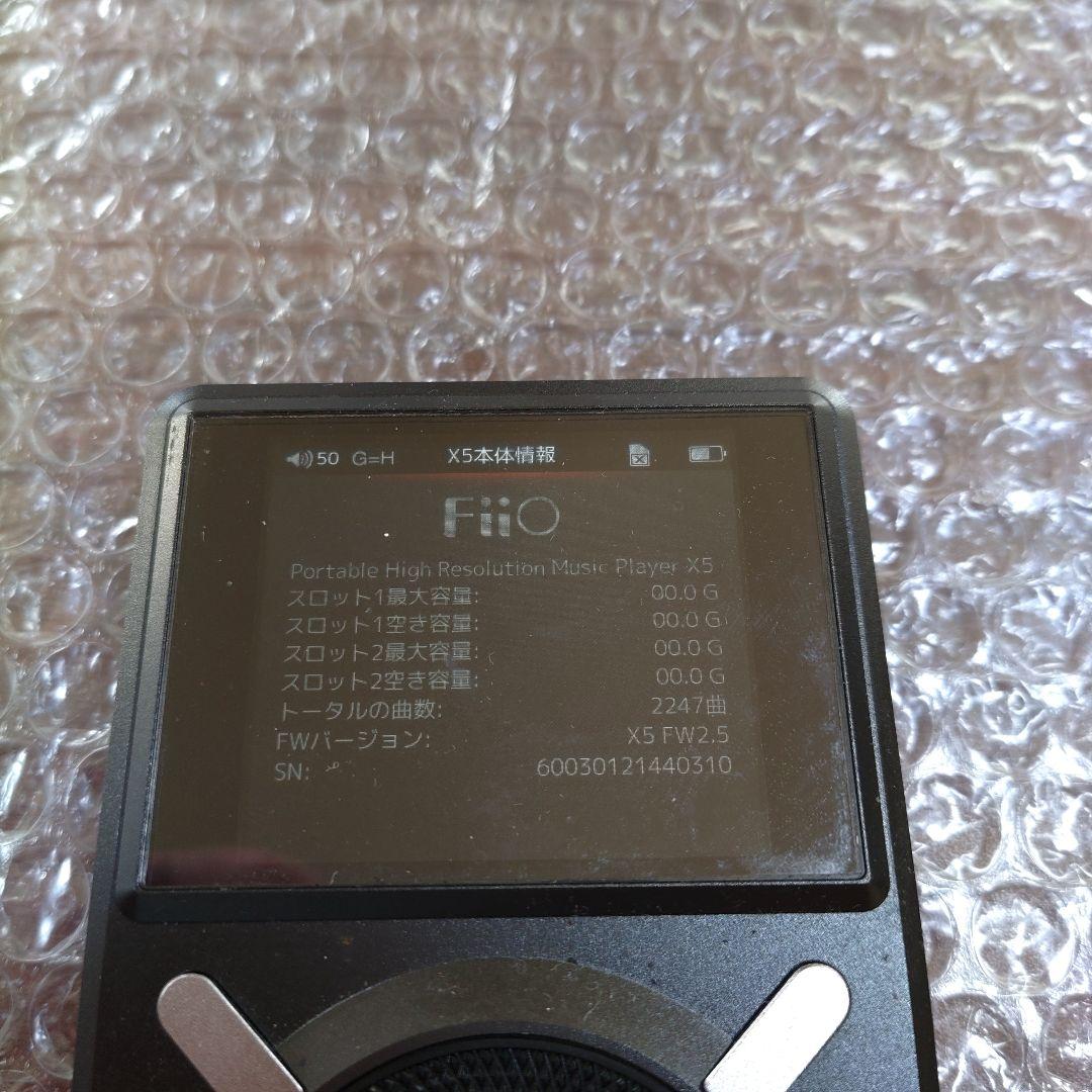 FiiO X5 Japanese Edition　管理ナンバー7610