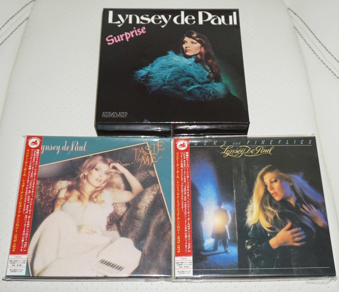 リンジー・ディ・ポール 限定紙ジャケ・ボックスセット