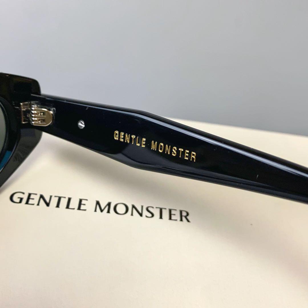 GENTLE MONSTER ブラック キャットアイ サングラス ROCOCO