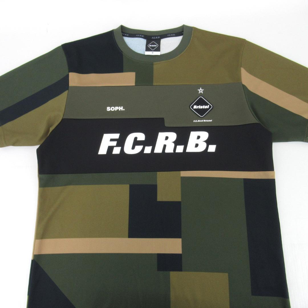 F.C.Real Bristol 半袖Tシャツ Mサイズ グリーン×ブラック