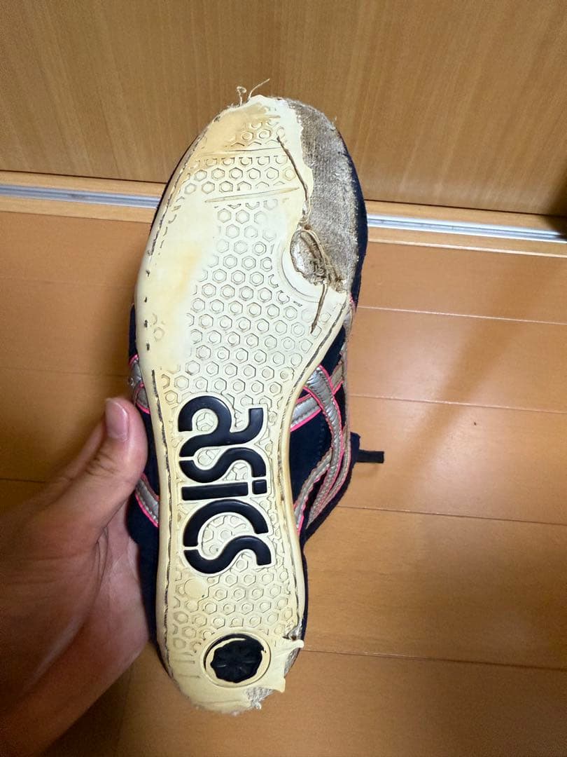 て*う様 レスリング 旧オーダーシューズ27cm