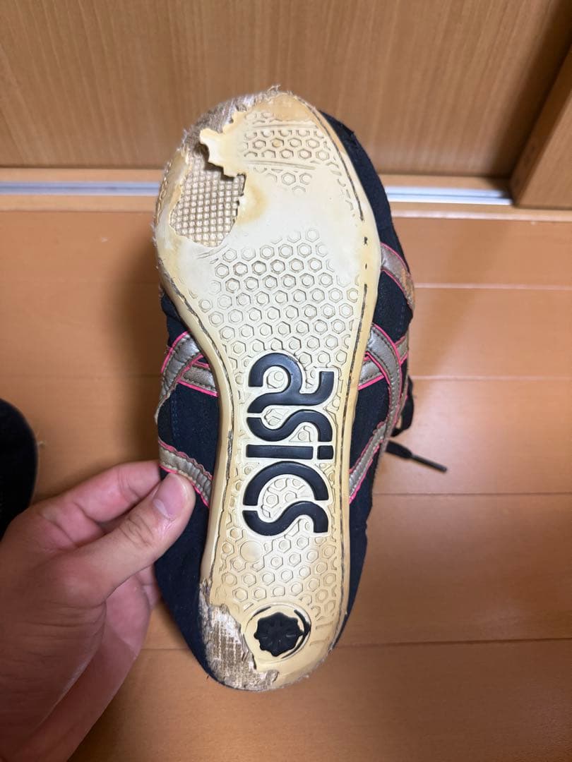 て*う様 レスリング 旧オーダーシューズ27cm