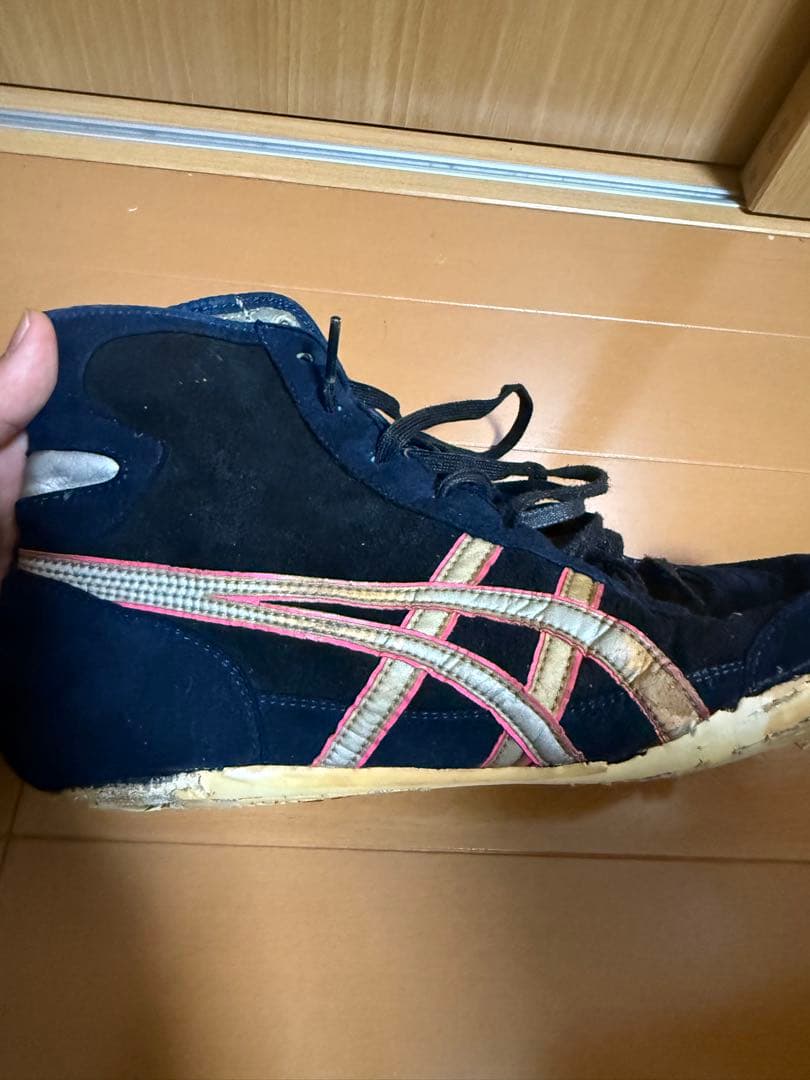 て*う様 レスリング 旧オーダーシューズ27cm