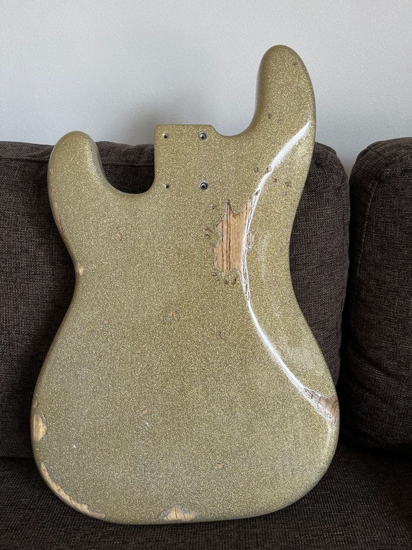 LUNA SEA J fender champagnegold relic風加工