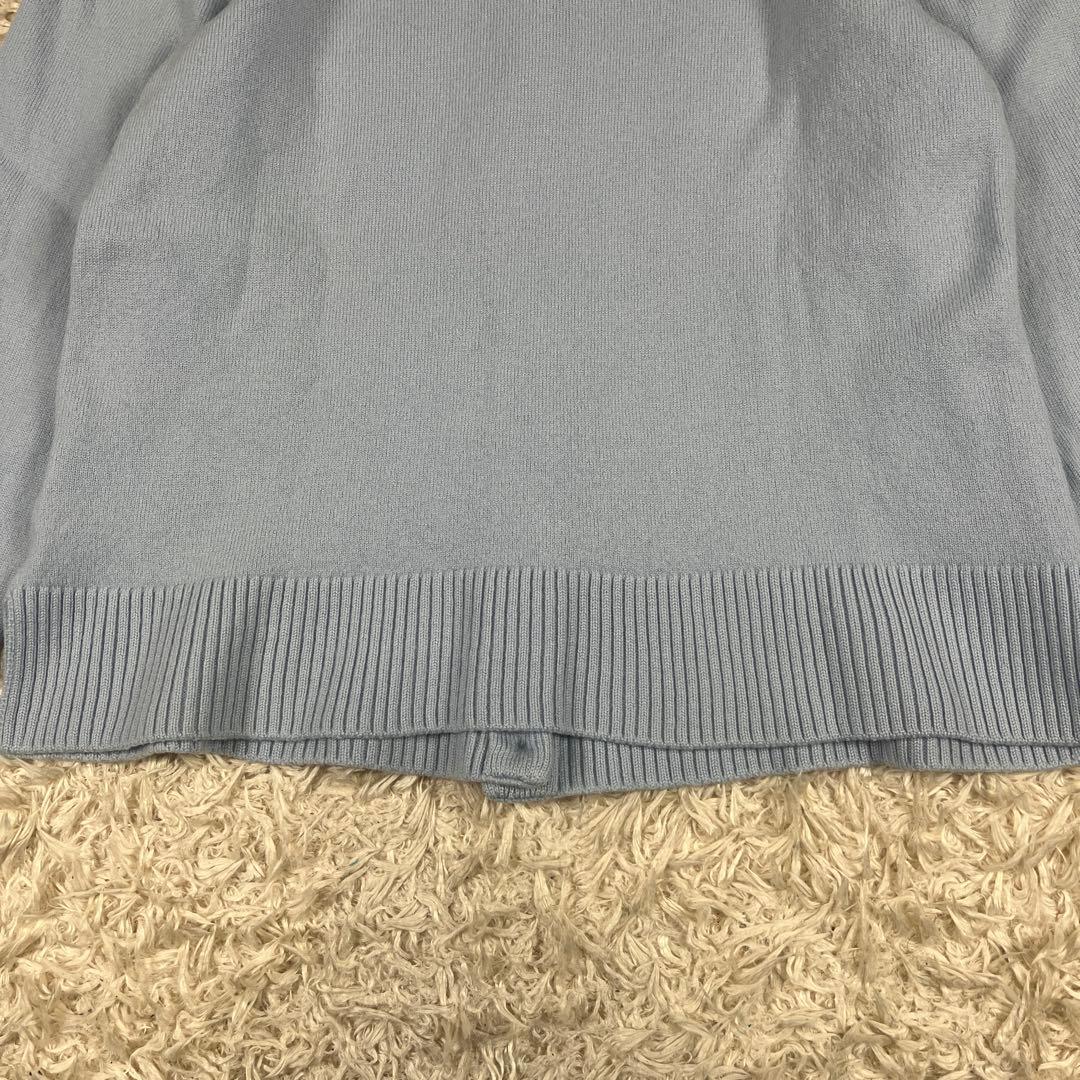 MAISON KITSUNE フォックス カーディガン Sサイズ ライトブルー