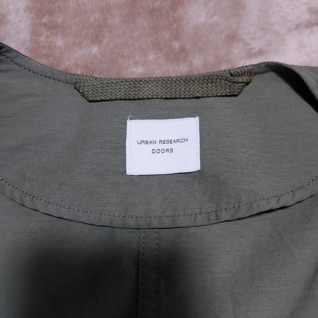 URBAN RESEARCH DOORS ノーカラーモッズコート