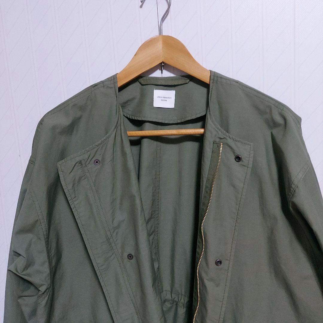 URBAN RESEARCH DOORS ノーカラーモッズコート