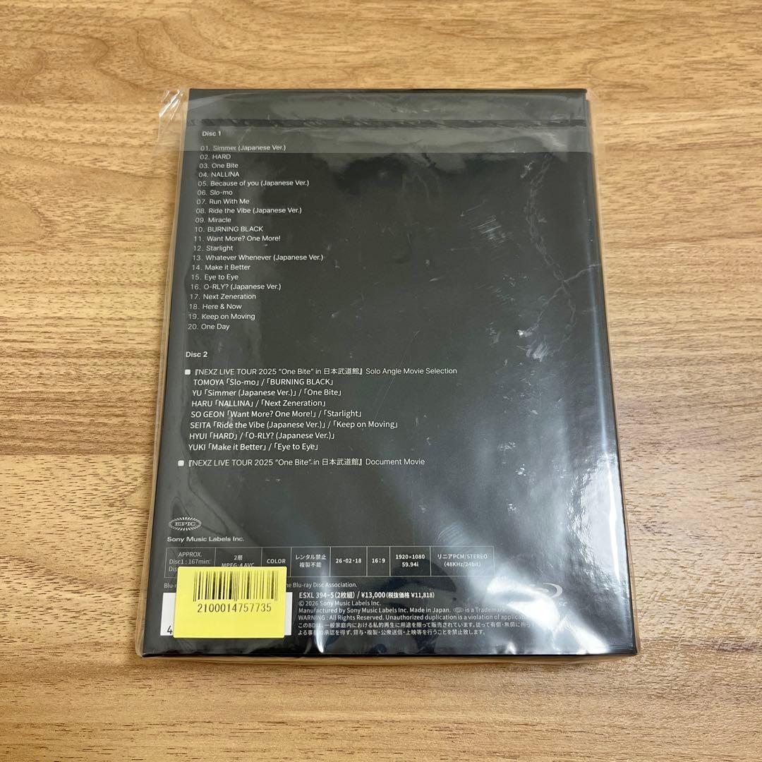 【美品】NEXZ “One Bite” in 日本武道館(完全生産限定盤)
