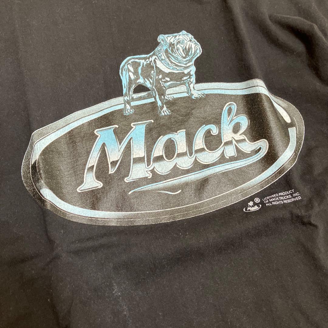 MackTruck Tシャツ L ブラック 袖プリ