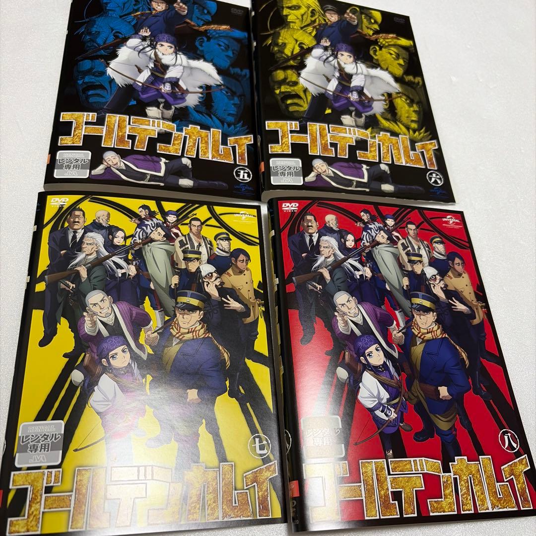 【アニメ/DVD】 ゴールデンカムイ1期~4期 1-25巻/全巻セット