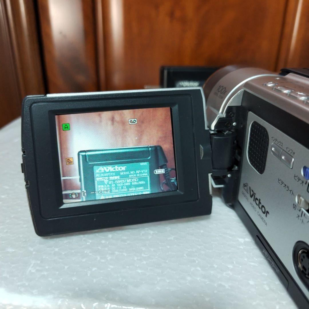 超美品　JVC デジタルビデオカメラ　 フルセット　デジタルテープ2本セット