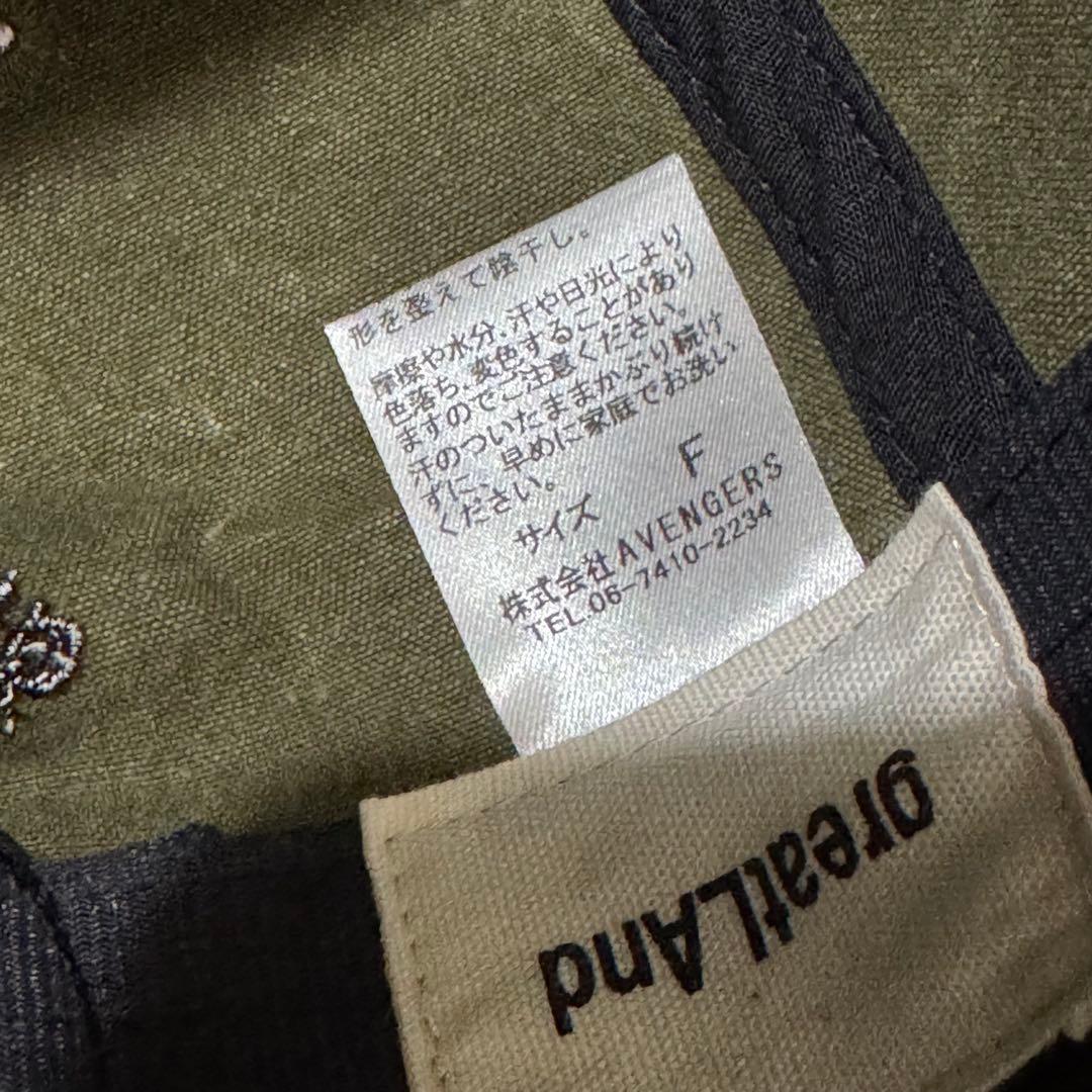 た*ー様 greatLAnd LOVERS CAP MILITALY TENT