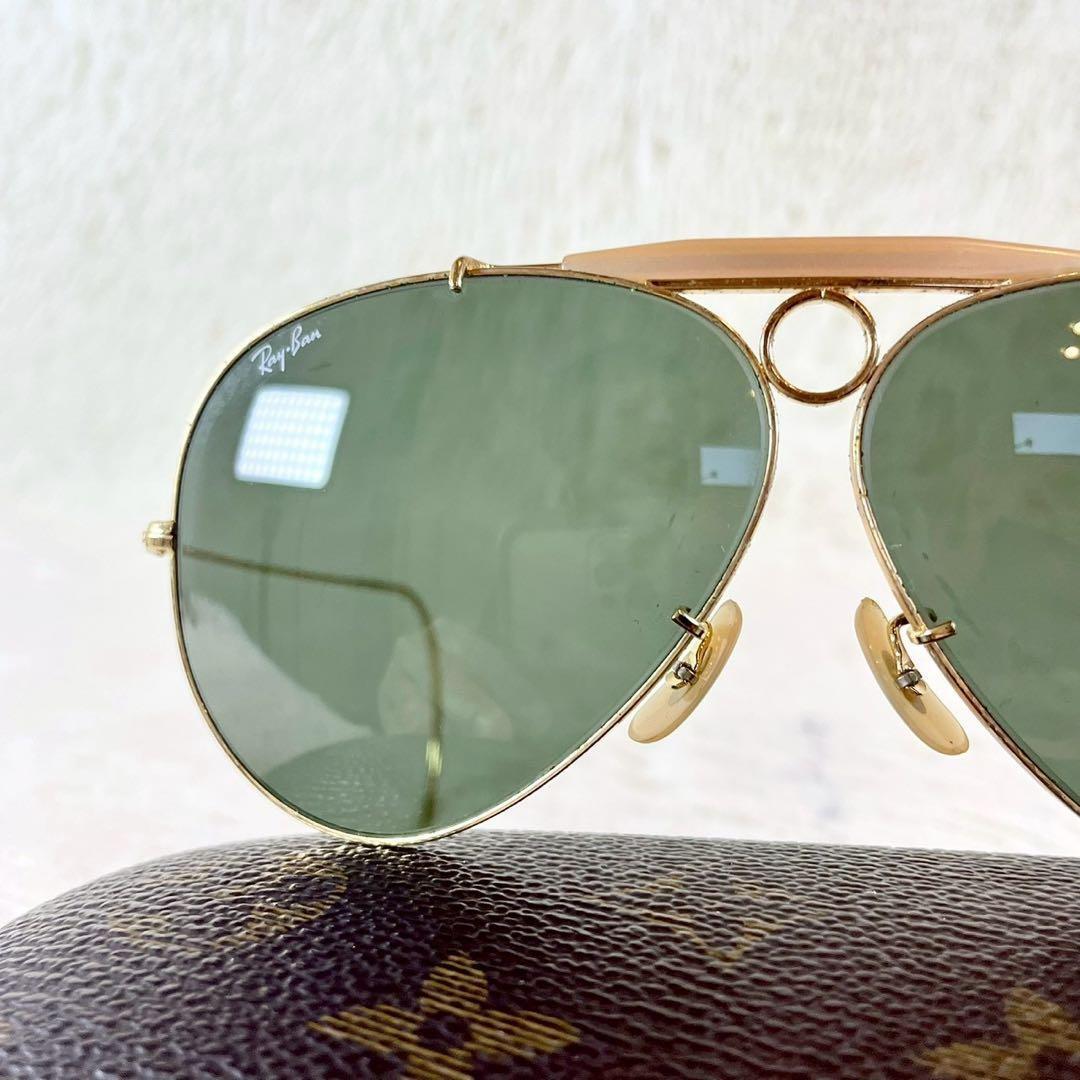Ray-Ban　シューター　サングラス　ボシュロム　砂打ち刻印　グリーンレンズ