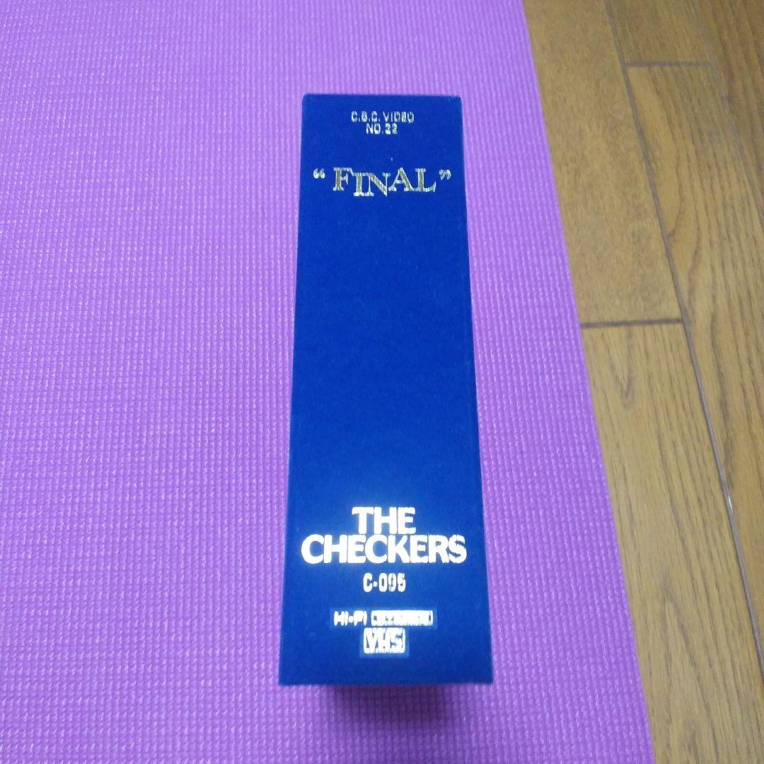 The Checkers  FINAL VHSビデオ