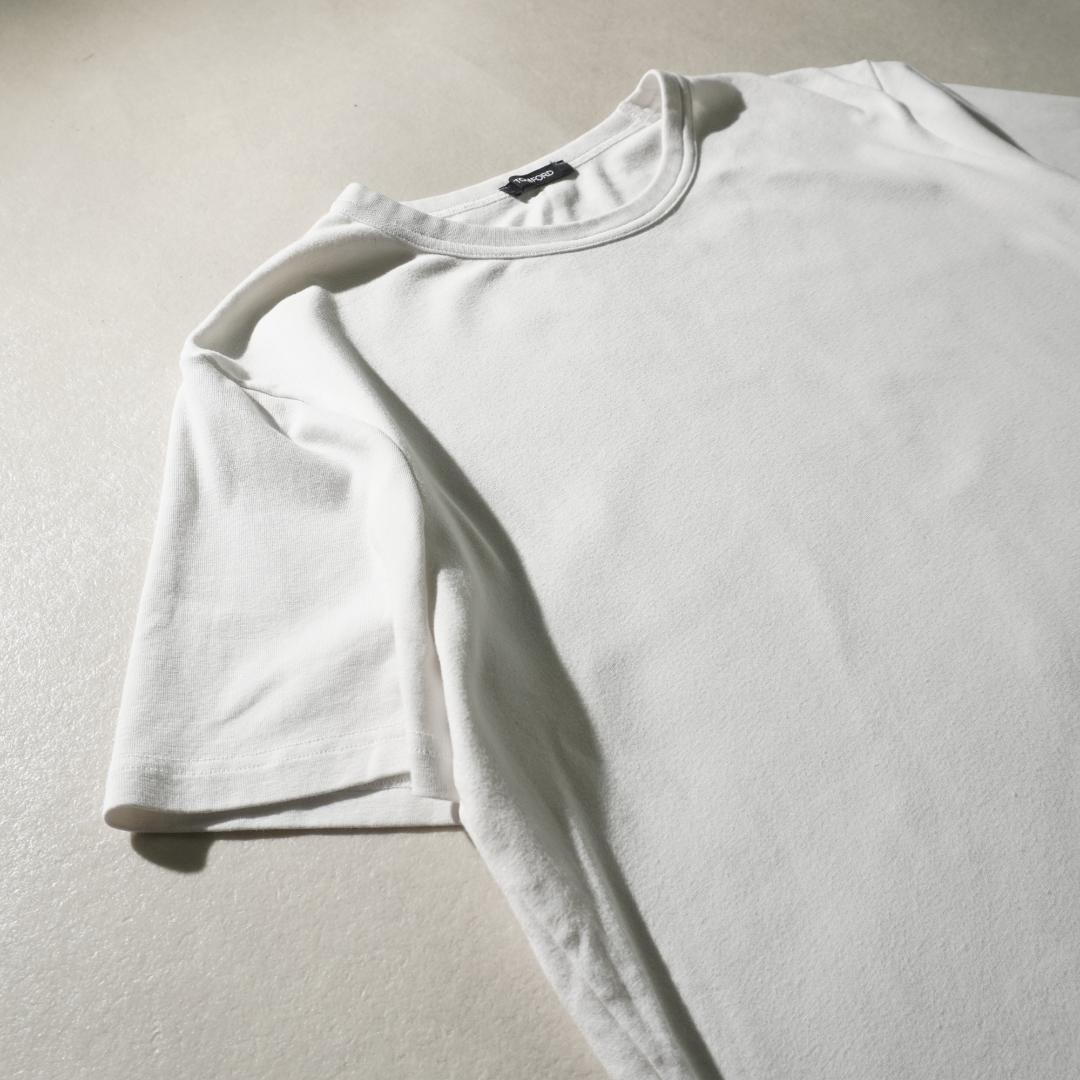 TOM FORD 無地 白Tシャツ カットソー /BZ294