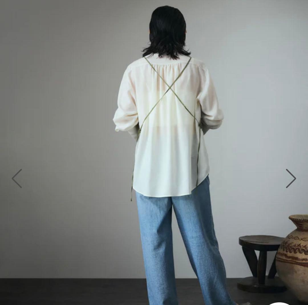 ♥︎即完売♥︎新品未使用SALON adam et ropeレースキャミ　カーキ♥︎