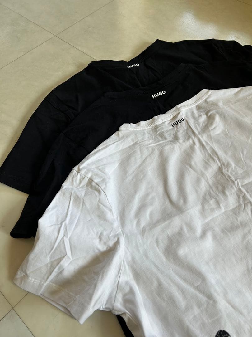 【新品未使用】HUGO Tシャツ 5枚セットブラック ホワイト グレー ネイビー