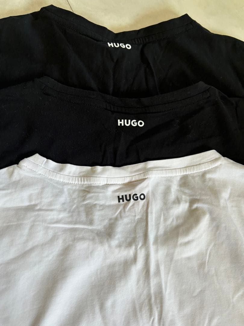 【新品未使用】HUGO Tシャツ 5枚セットブラック ホワイト グレー ネイビー
