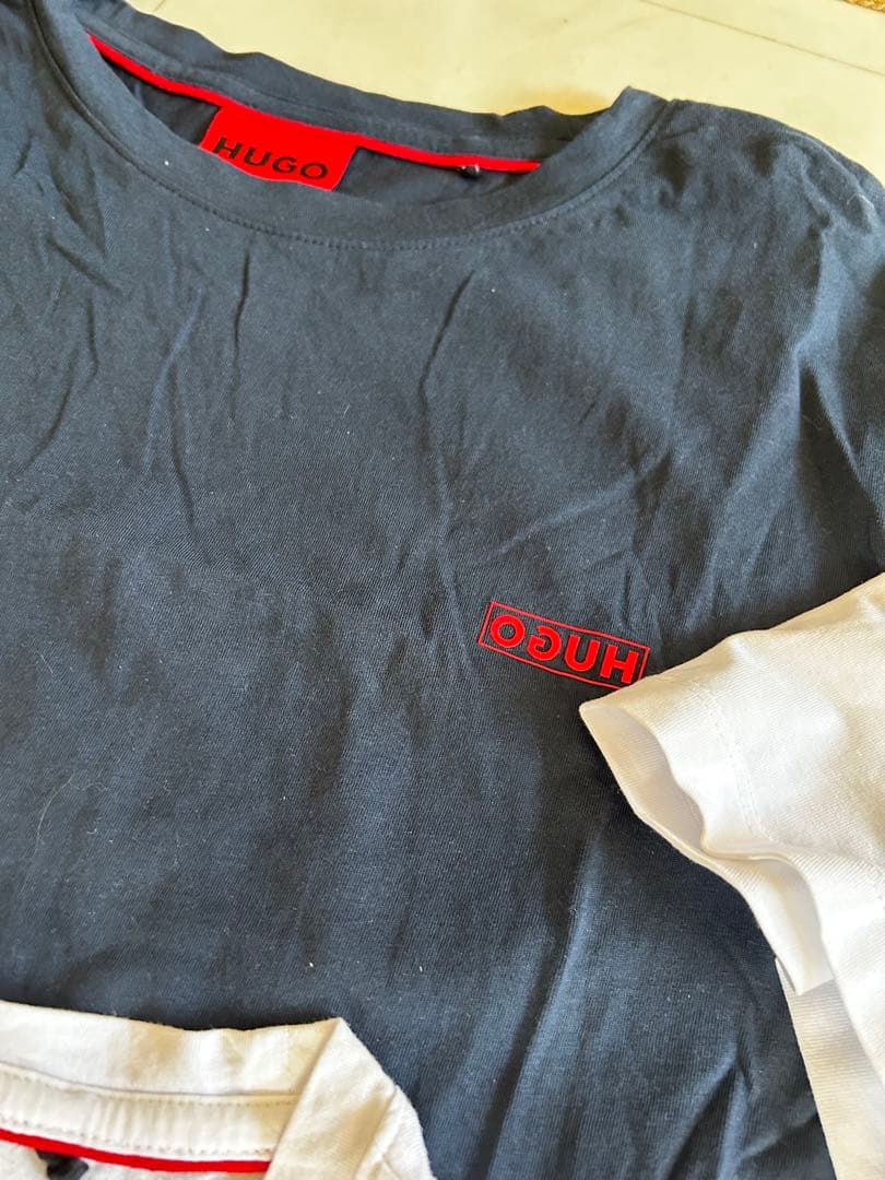 【新品未使用】HUGO Tシャツ 5枚セットブラック ホワイト グレー ネイビー